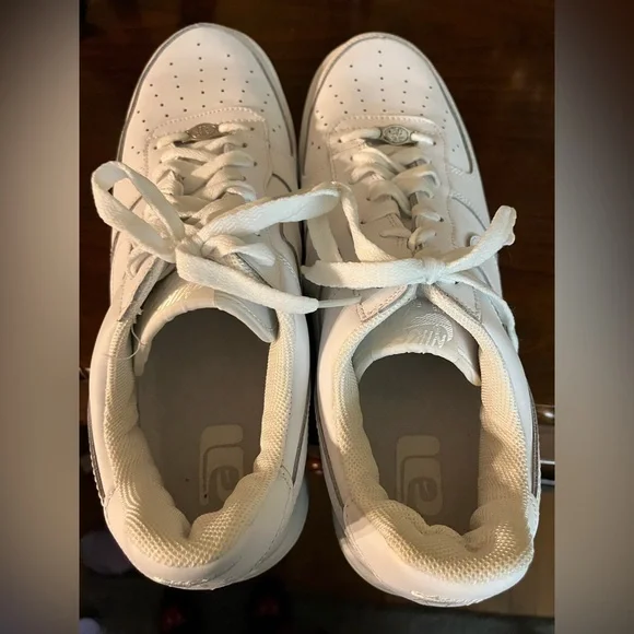 🔥Nike Air Force 1 ‘82 Limited Low White Men’s Sneakers! Great condition! Size:12 - Picture 6 of 9